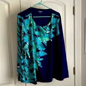 Lands End  rash guard top